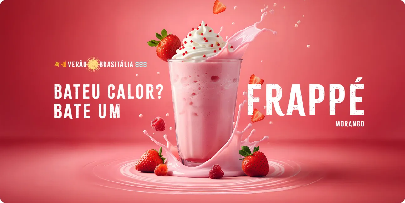 Verão Brasitália: bateu calor? Bate um Frappé