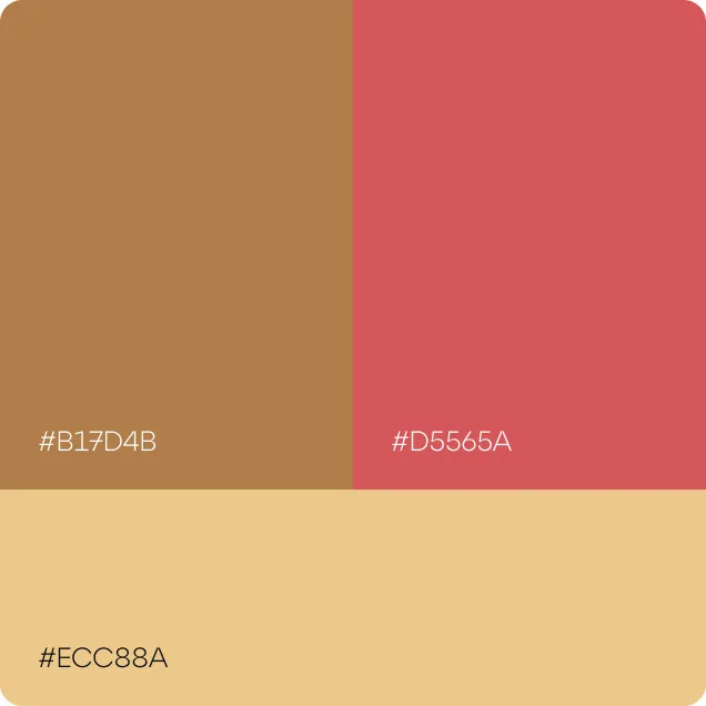 Paleta de cores da identidade Verão Brasitália