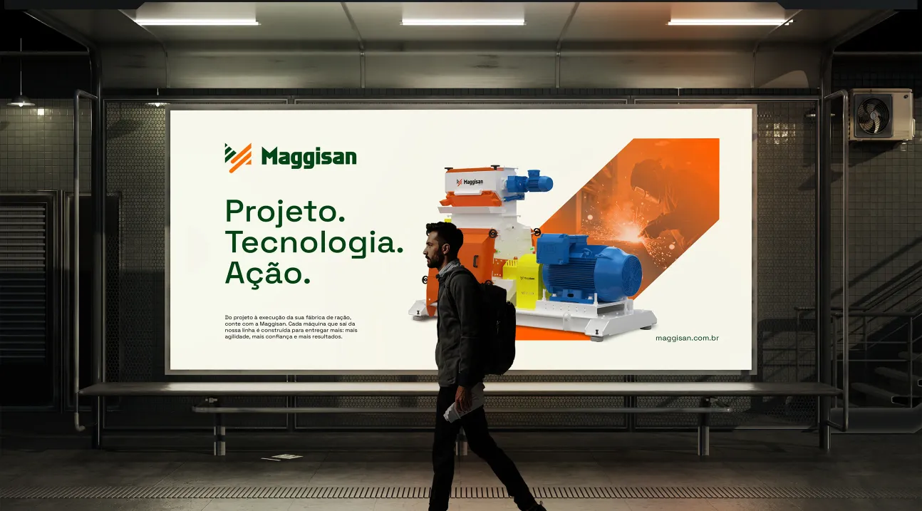 Nosso desafio foi atualizar a comunicação e reafirmar o posicionamento da Maggisan